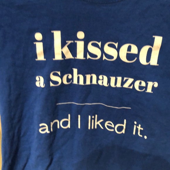 Large schnauzer t shirt - Picture 2 of 3